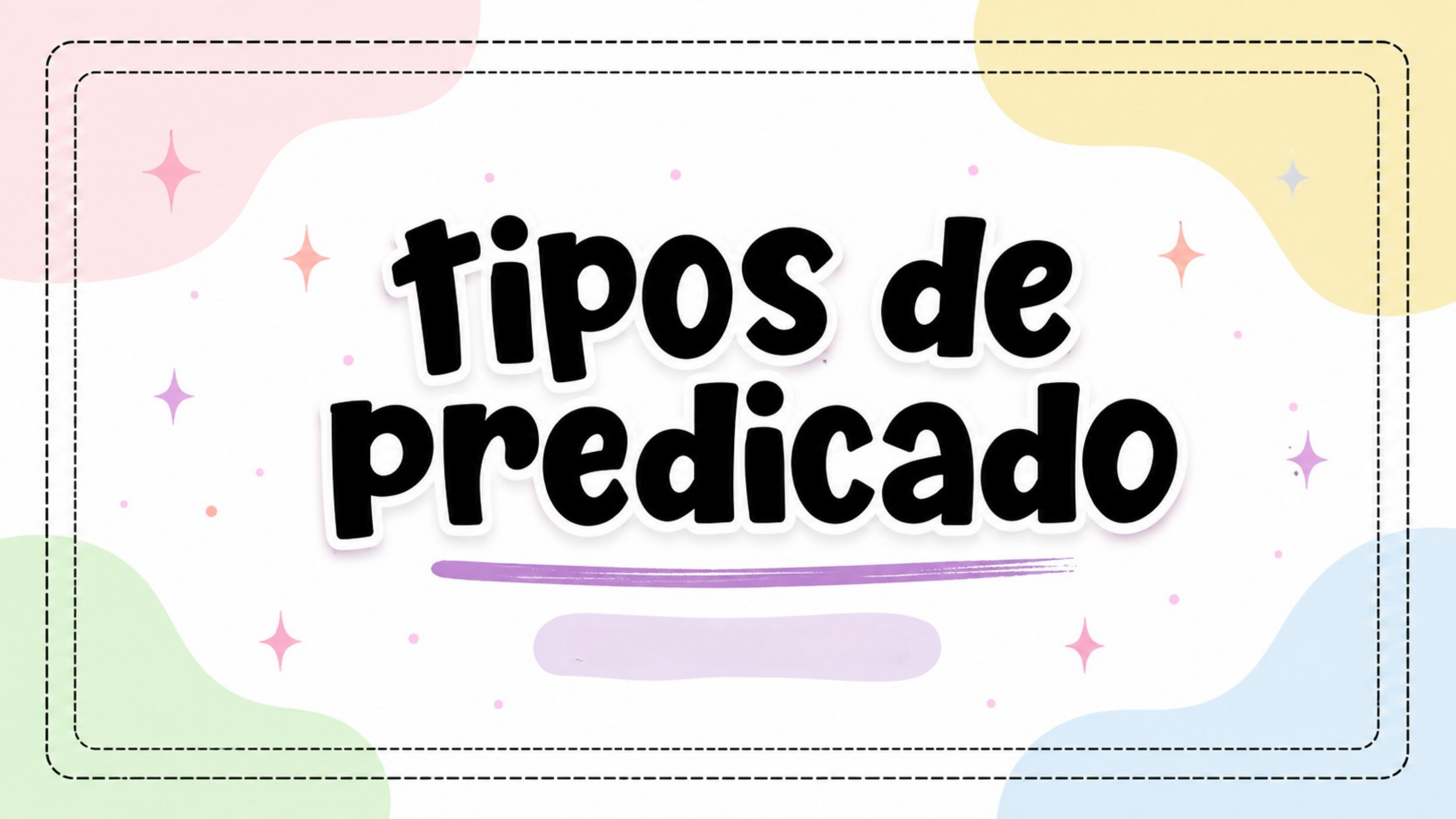 Tipos de Predicado - Slides com Atividades e Gabarito