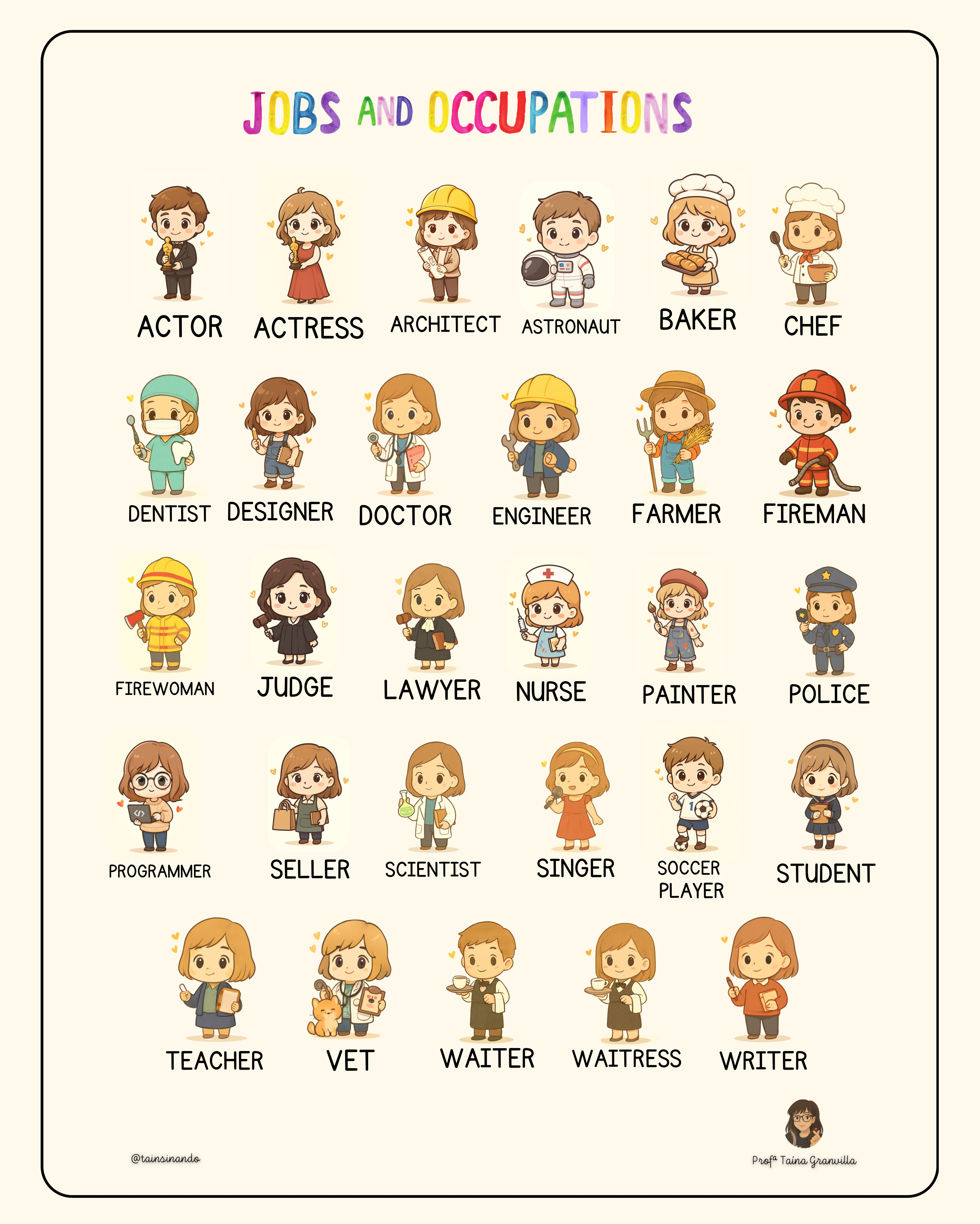 Jobs and Occupations