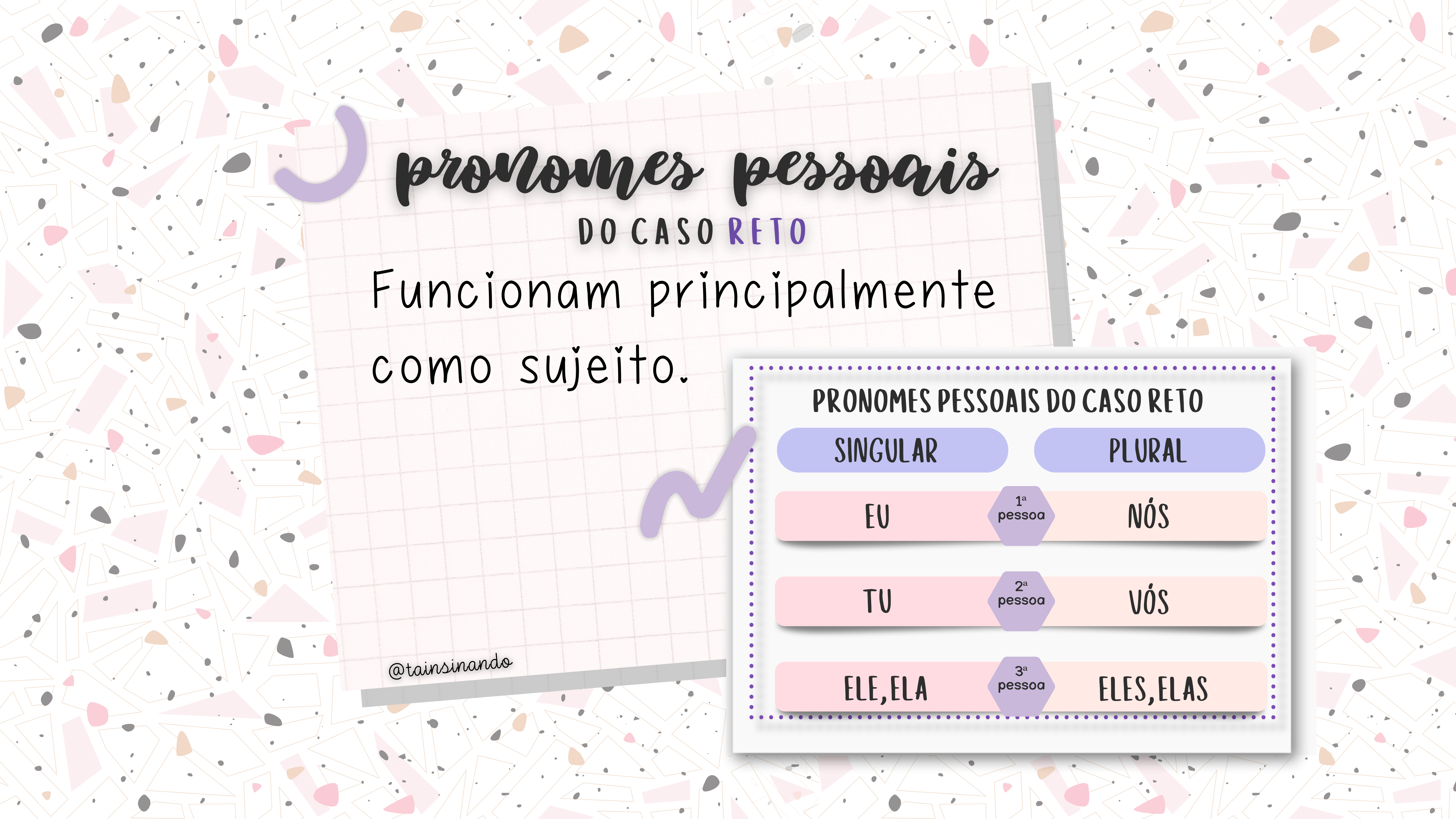 Pronomes