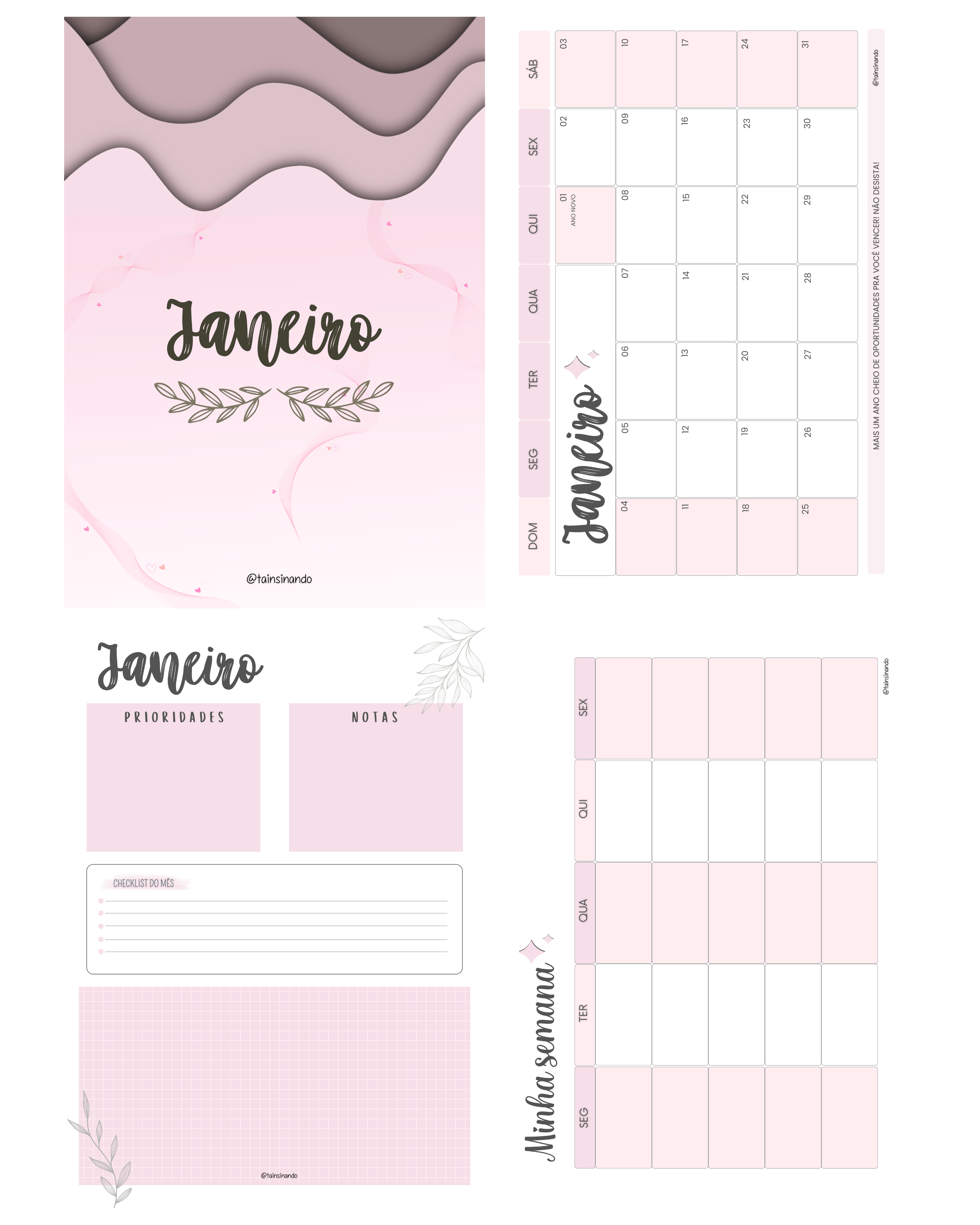 Planner 2026 - Colorido