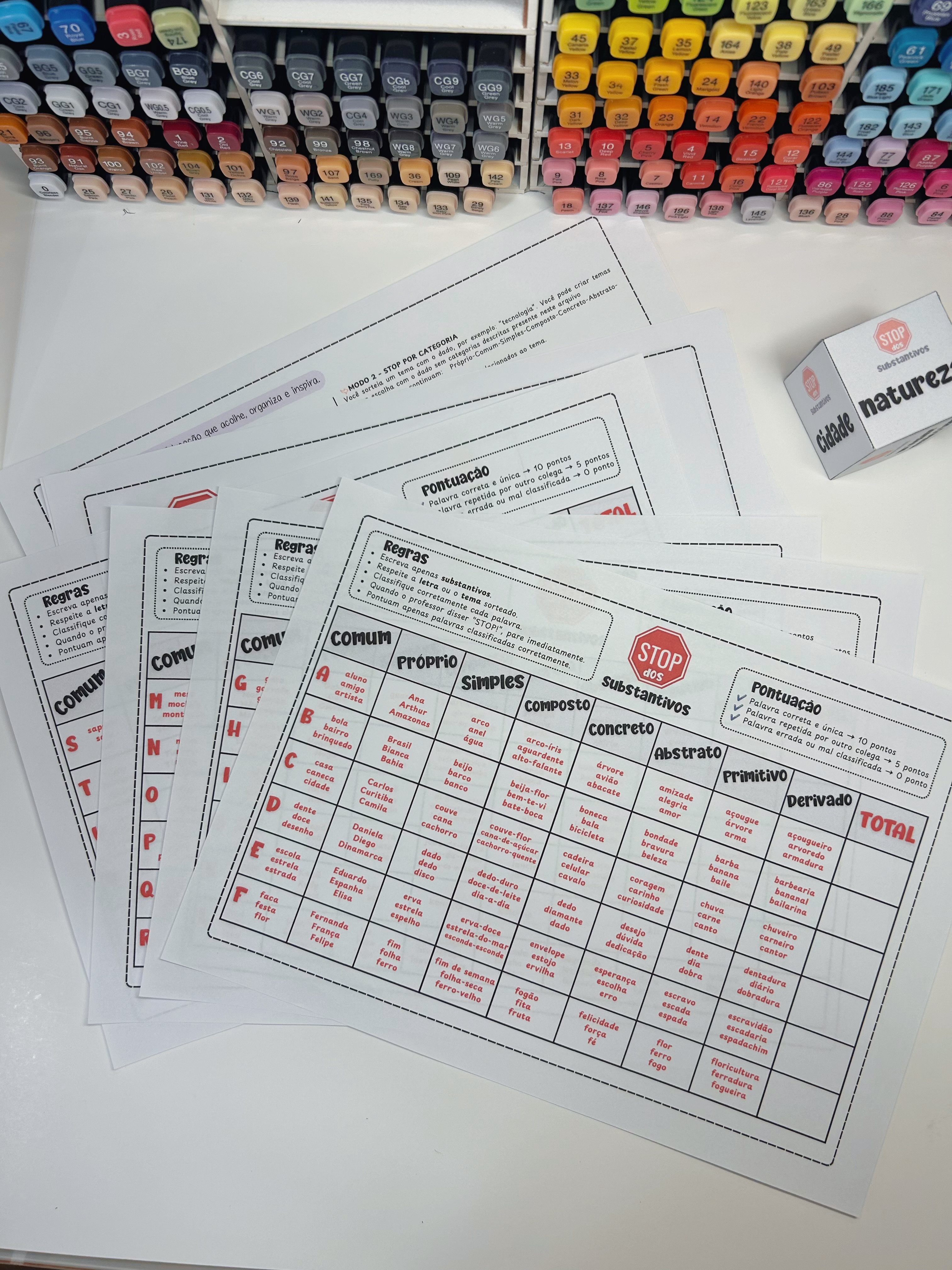 STOP dos Substantivos